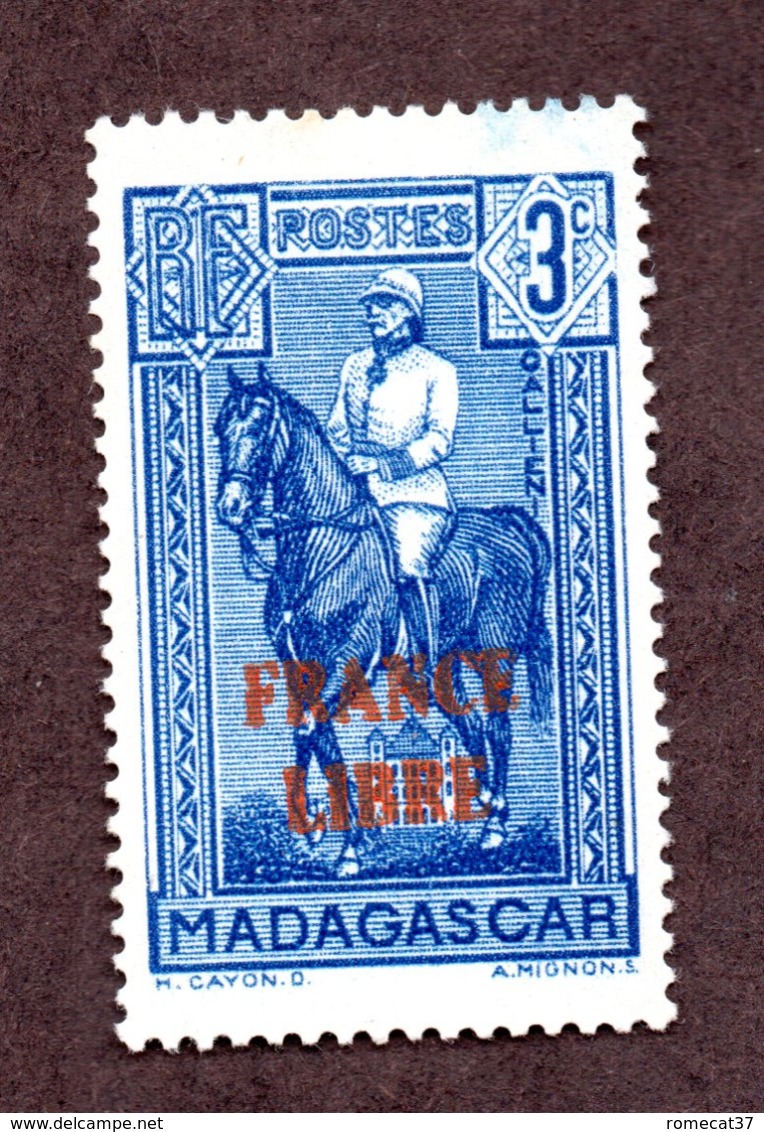 Madagascar  N°243 N* TB  Cote 185 Euros !!!RARE - Unused Stamps