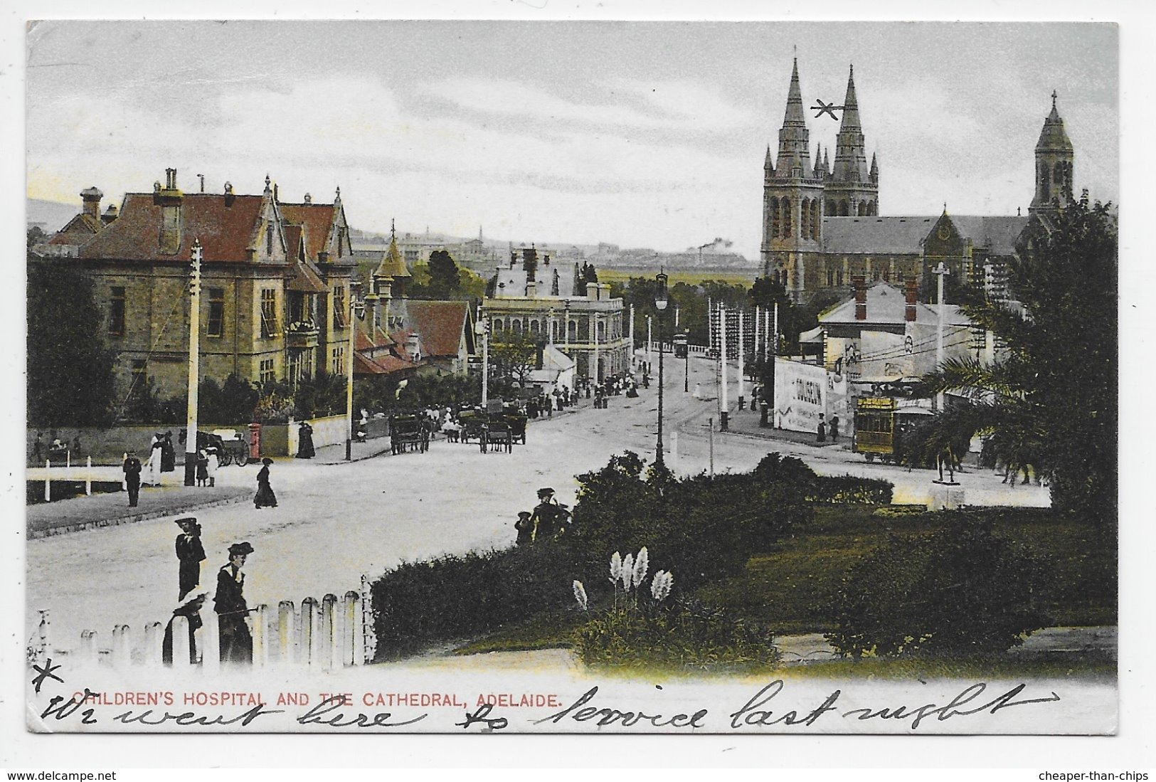 Adelaide - Children's Hospital And The Cathedral - Adelaide