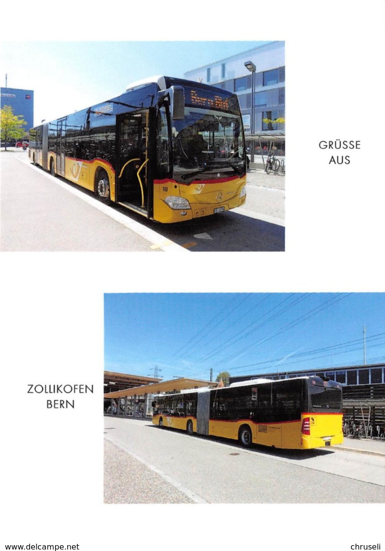 Zollikofen  2 Bild  Postauto   Limitierte Auflage! - Zollikofen