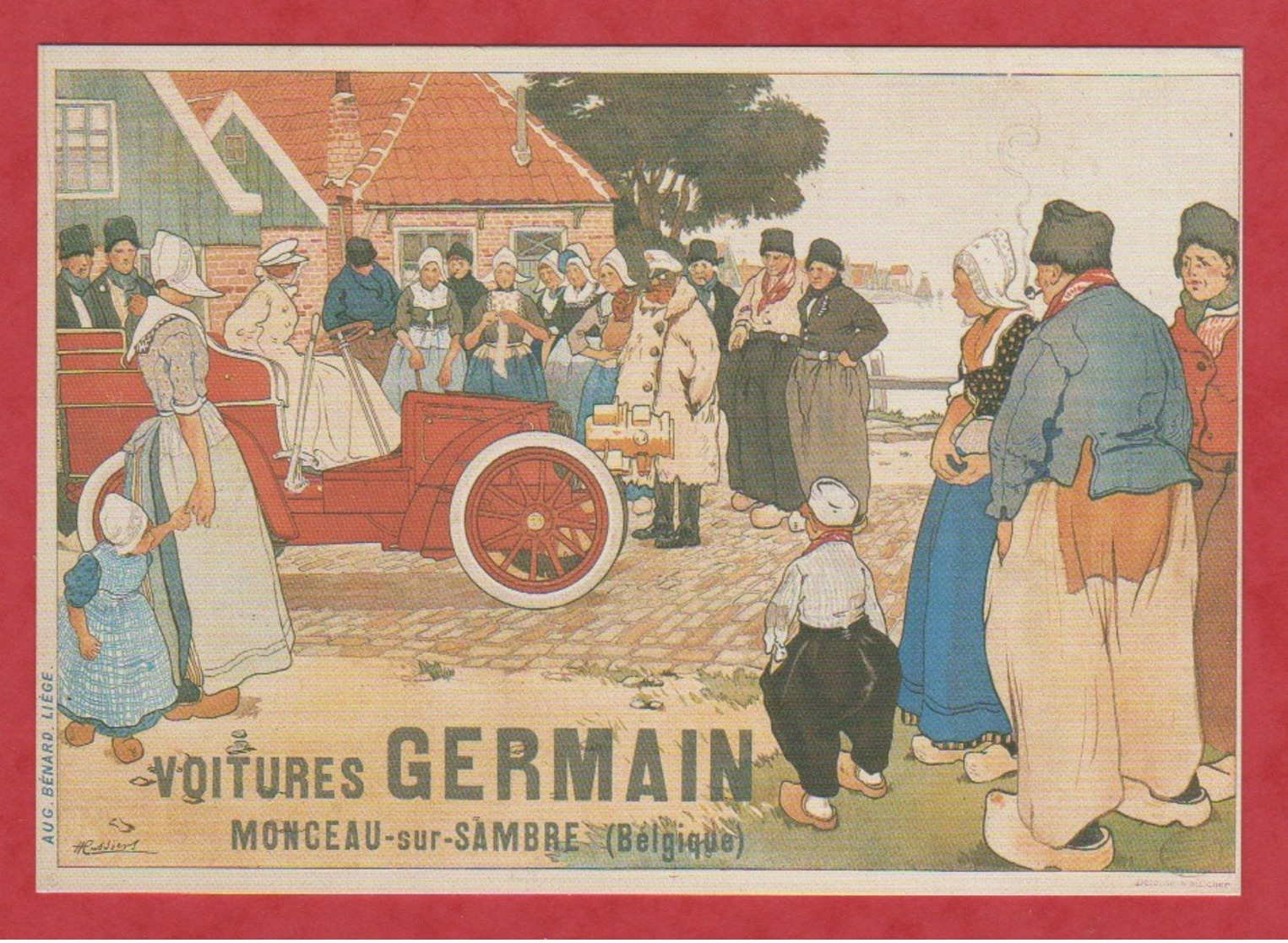 PUB - Affiches - Automobile - Voitures Germain - Publicité