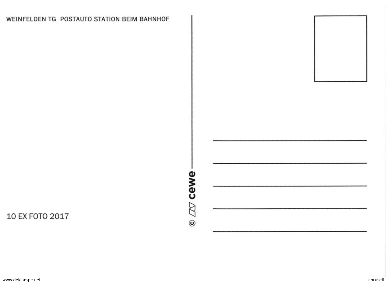 Weinfelden  Postauto   Limitierte Auflage! - Weinfelden