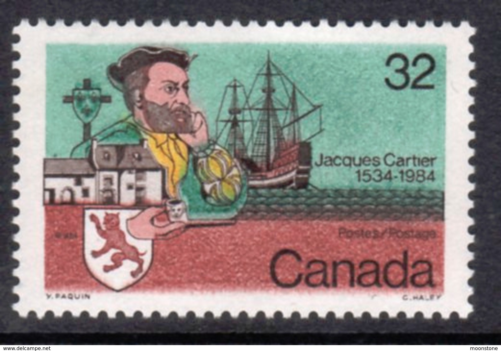 Canada 1984 450th Anniversary Of Cartier's Voyage, MNH, SG 1118 - Unused Stamps