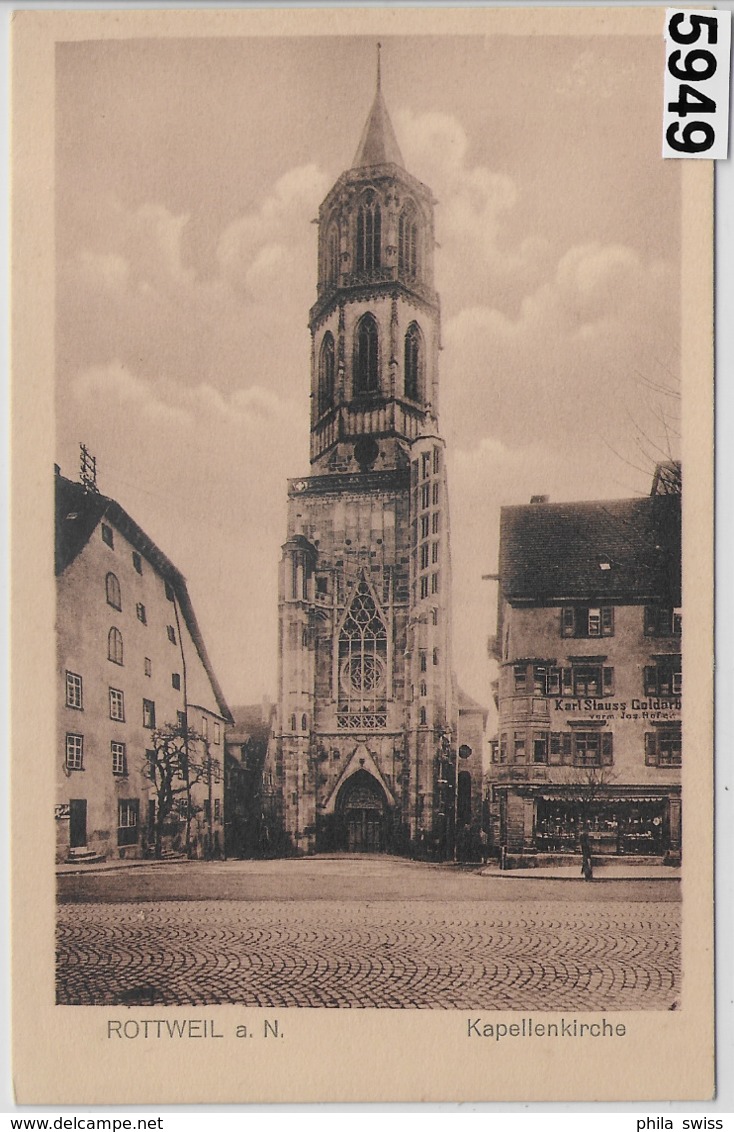 Rottweil Am Neckar - Kapellenkirche - Rottweil