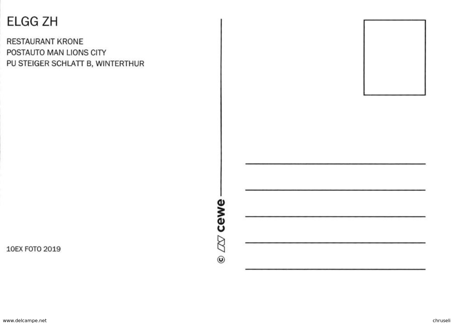 Elgg Postauto   Limitierte Auflage! - Elgg