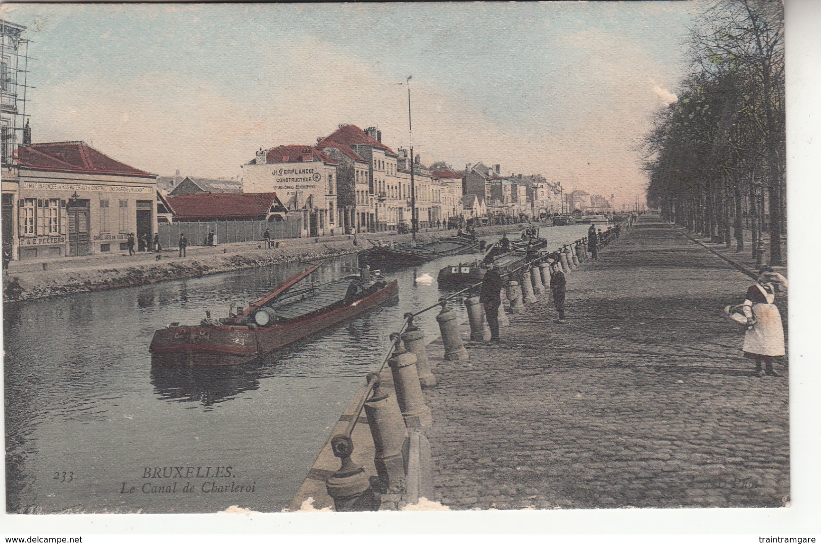 Belgique - Bruxelles - Canal De Charleroi - Hafenwesen