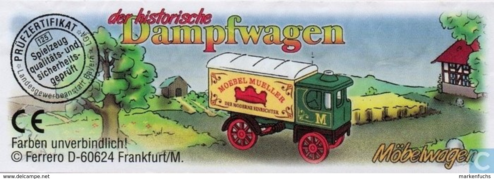 Dampfwagen / Möbel Müller + BPZ - Ü-Ei