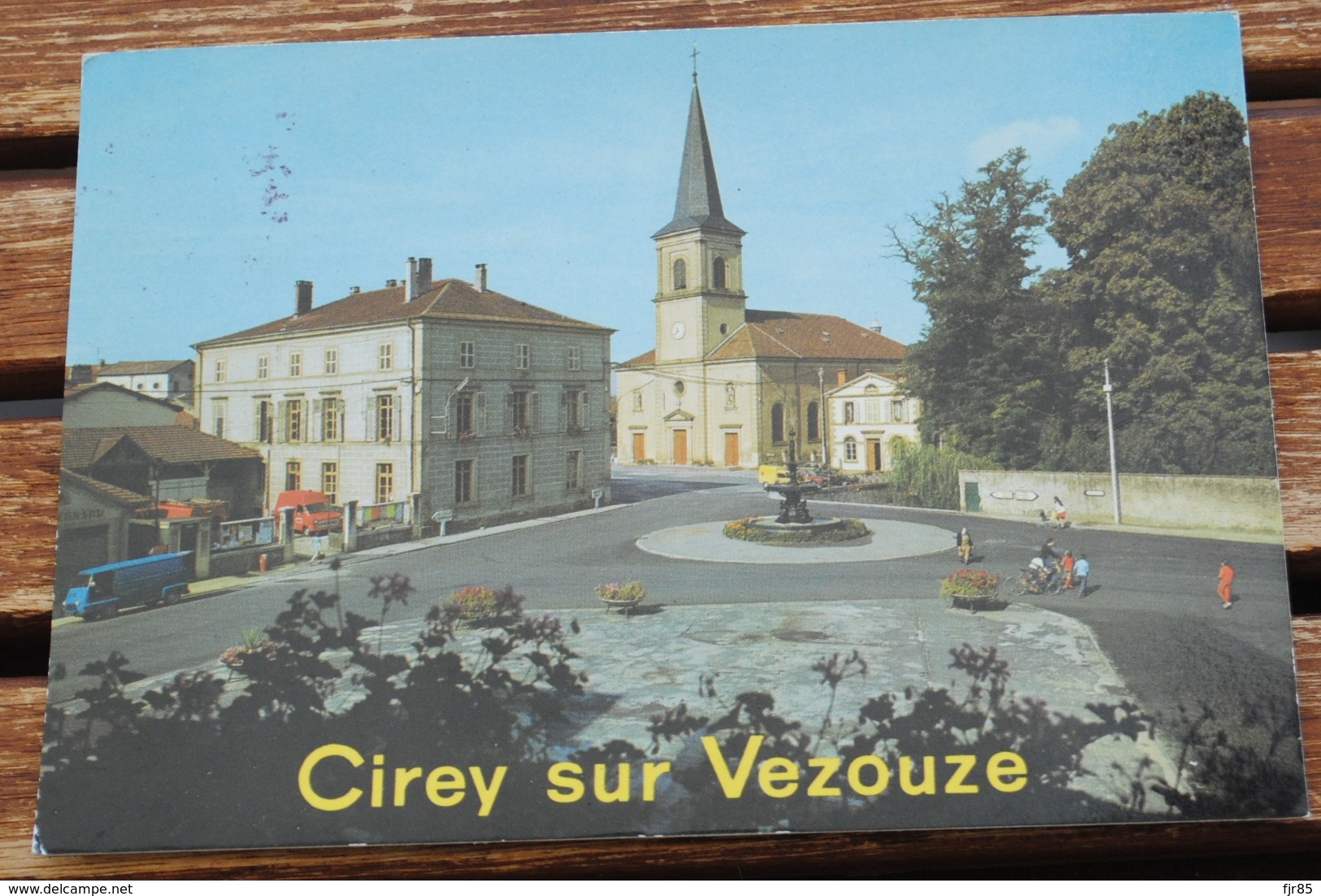 CIREY SUR VEZOUZE PLACE CHEVANDIER L EGLISE - Cirey Sur Vezouze