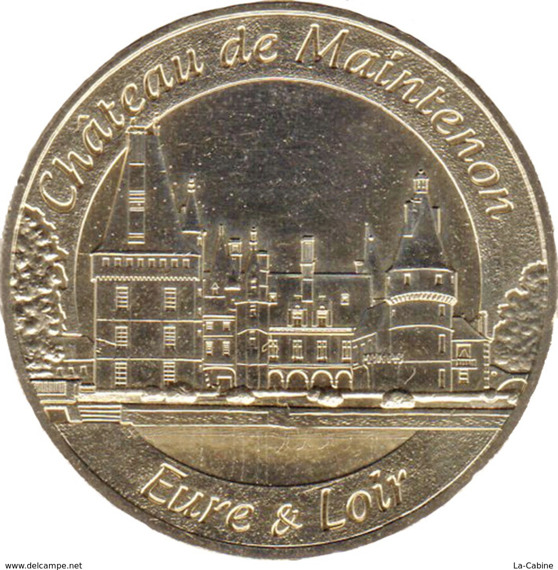 28 MAINTENON LE CHÂTEAU MÉDAILLE TOURISTIQUE MONNAIE DE PARIS 2018 JETON MEDALS COINS TOKENS - 2018