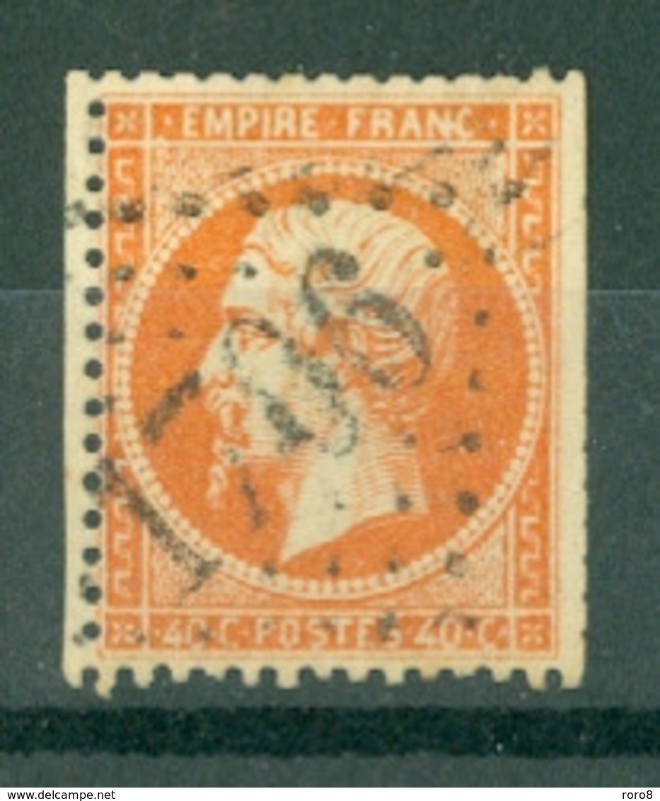 FRANCE - N° 23 Oblitéré - Gros Chiffre 1706 - 2ème Choix - 1862 Napoléon III.