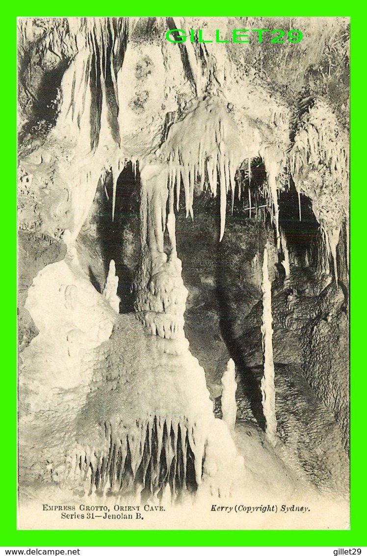 SYDNEY, AUSTRALIE - EMPRESS GROTTO, ORIENT CAVE - SERIES 31, JENOLAN B. - KERRY - - Sydney