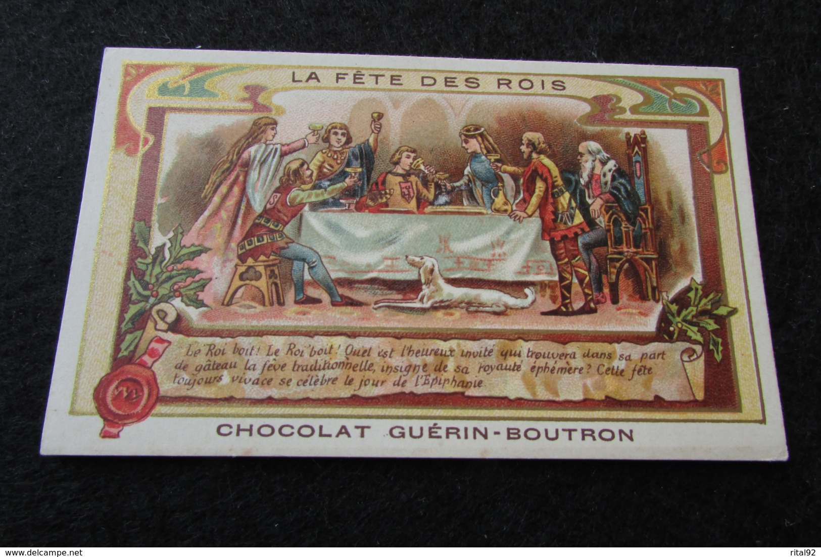 Chocolat GUERIN BOUTRON : Chromo Série "Traditions Et Coutumes" - Guérin-Boutron