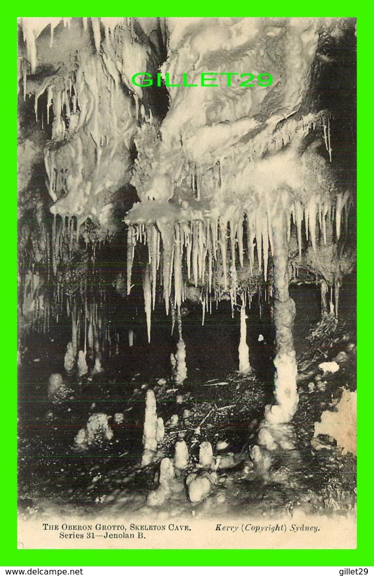 SYDNEY, AUSTRALIE - THE OBERON GROTTO, SKELETON CAVE - SERIES 31, JENOLAN B. - KERRY - - Sydney