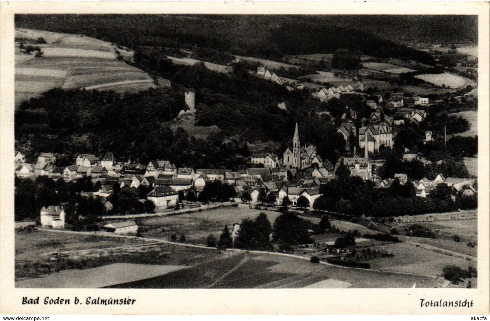 CPA AK BAD SODEN B. Salmünster Totalansicht GERMANY (865455) - Bad Soden