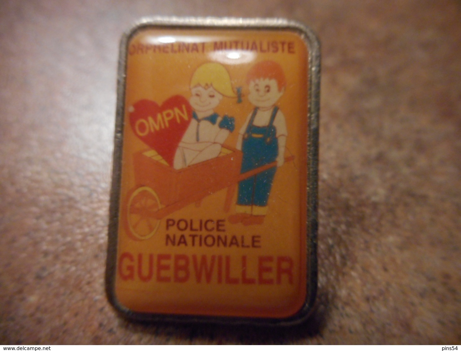 A039 -- Pin's Police Nationale Guebwiller - Police