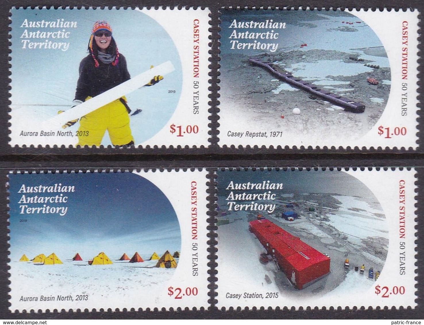 Antarctic Australian - AAT - 2019 Casey Station 50 Years Set** - Neufs