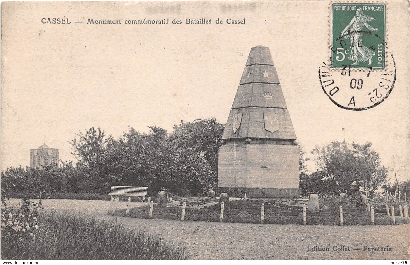 CASSEL - Monument Commémoratif Des Batailles De Cassel - Cassel