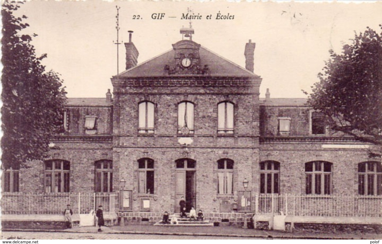 GIF - Mairie Et Ecoles   (116151) - Gif Sur Yvette