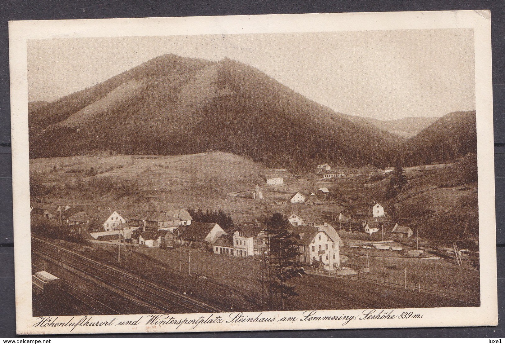 AUSTRIA ,  Steinhaus Am Semmering  , OLD  POSTCARD - Steinhaus Am Semmering