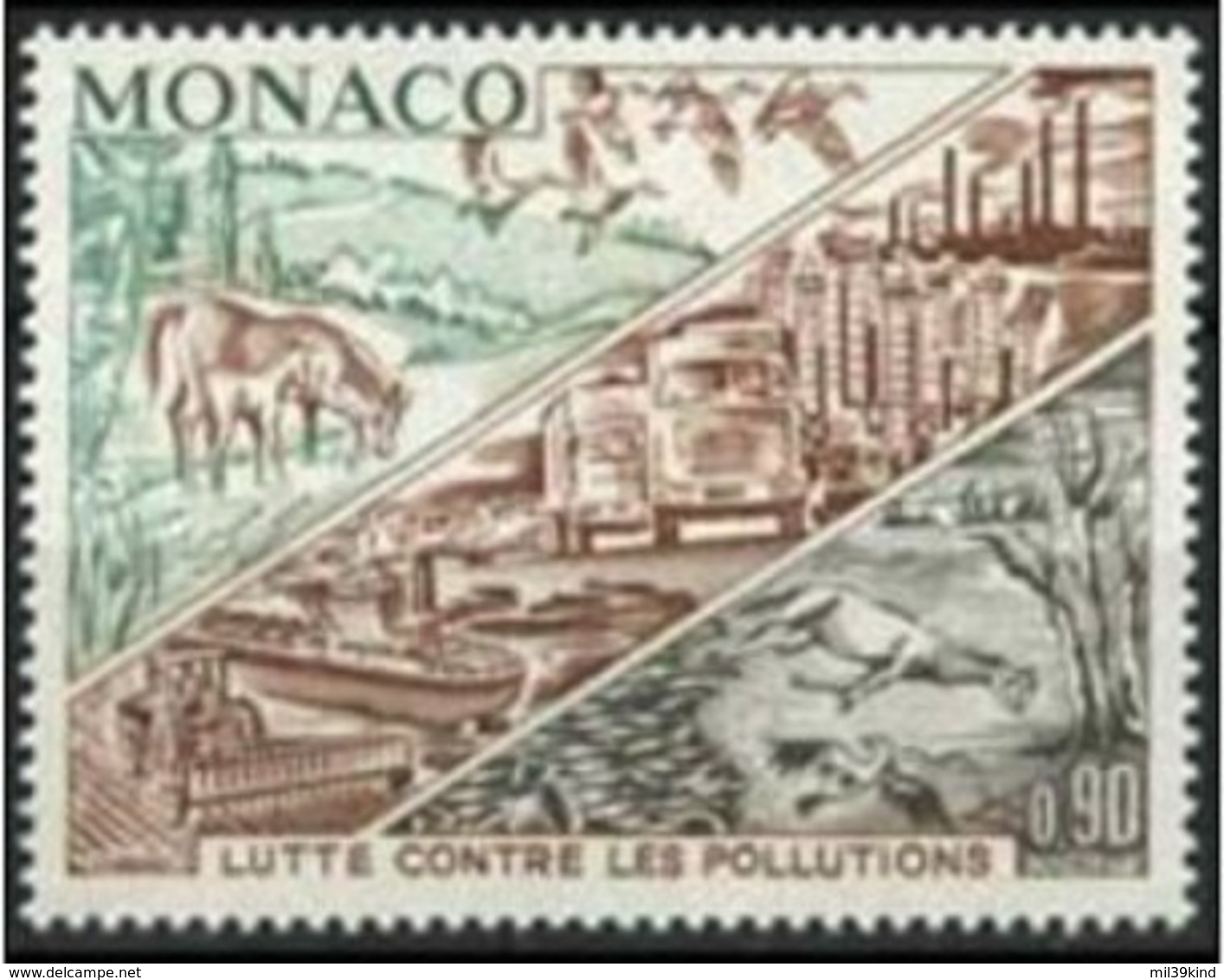 TIMBRE MONACO - 1972 - Nr 881 - NEUF - Ungebraucht