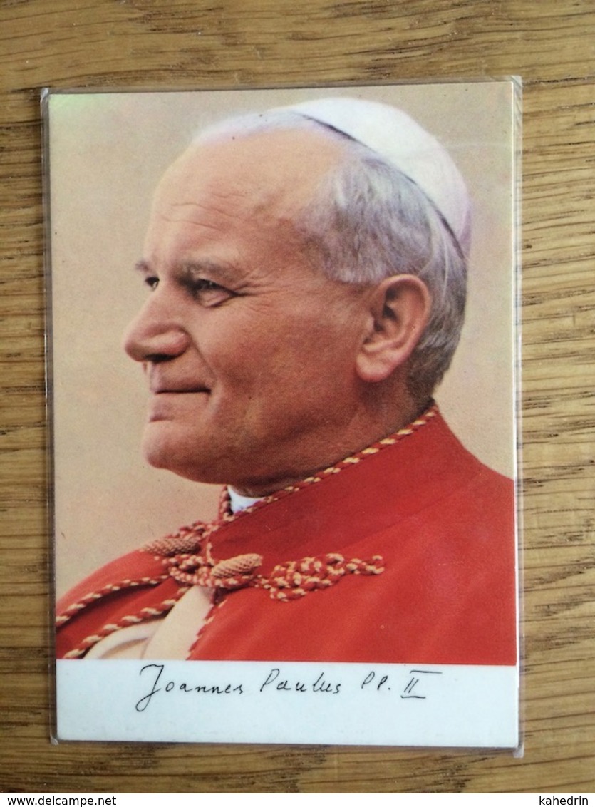 1987 Marian Year Eamon Kelly Legionary Of Christ Cardinal Jérôme Hamer Pope John Paul II - Devotieprenten