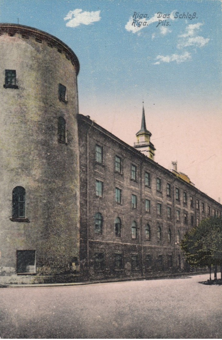 RIGA , Latvia , 1900-10s ; Das Schloss - Lettonie