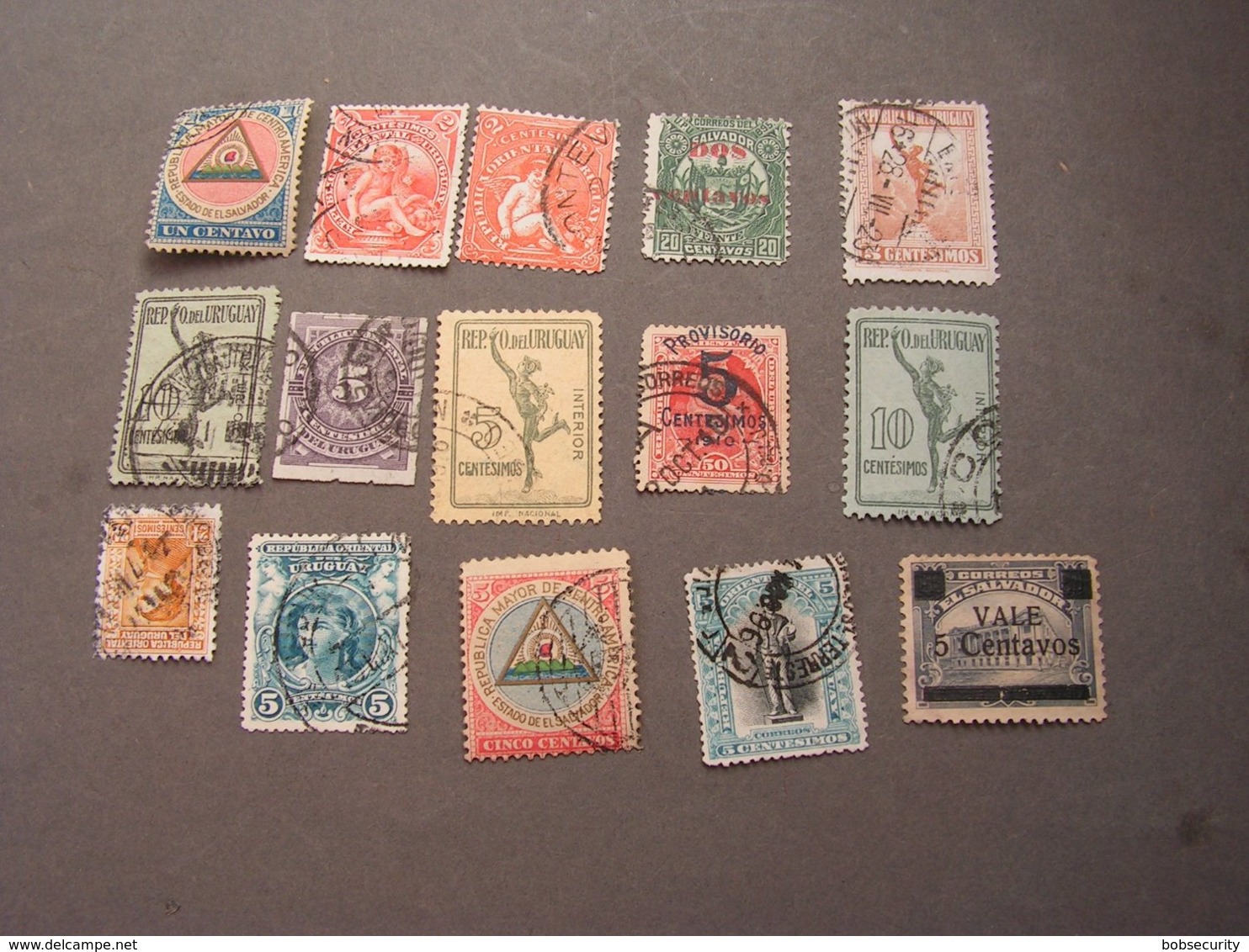 Old Stamps Very Old South Amerika - Uruguay