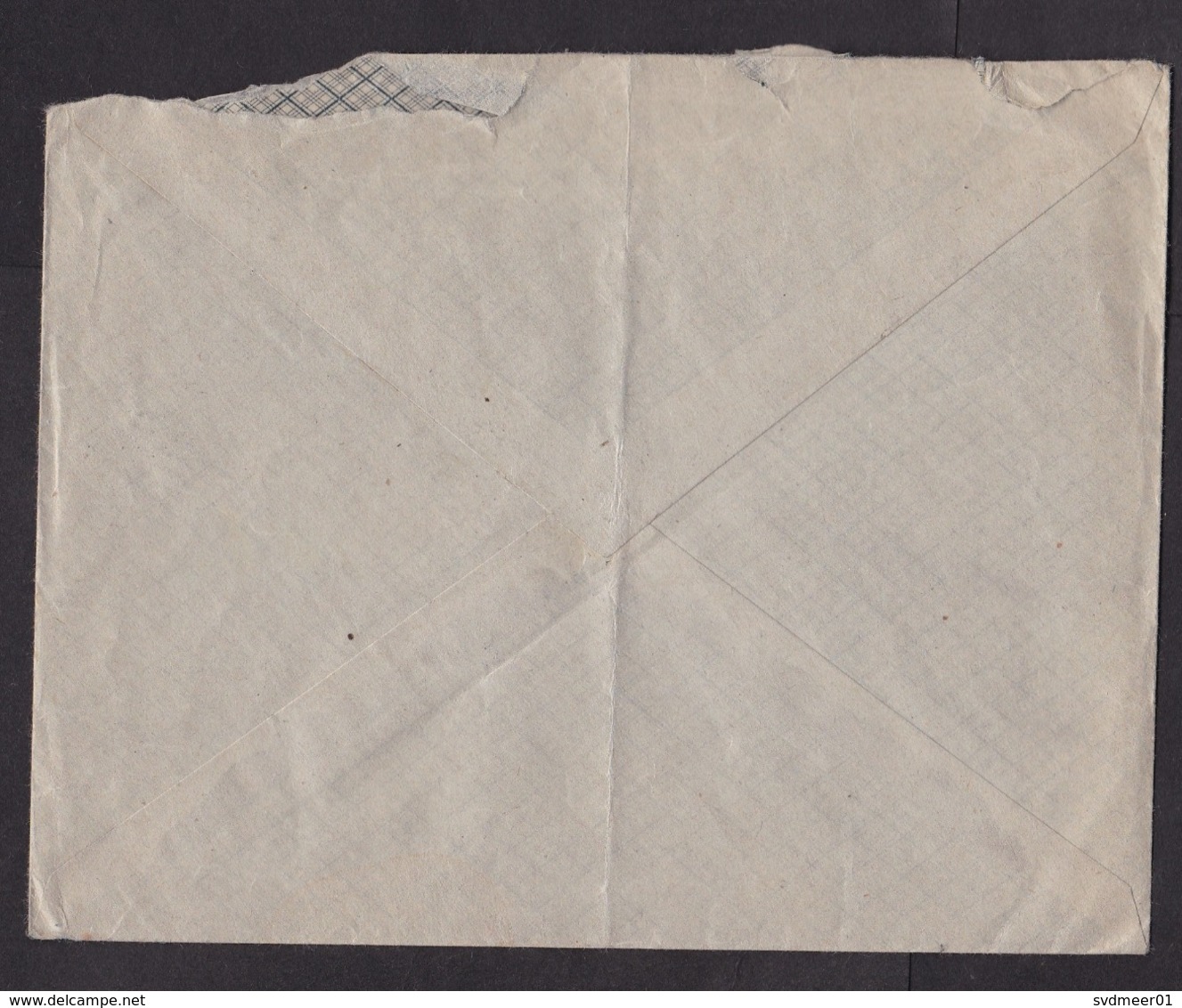 Soviet Union-USSR: Cover Samara To Germany, 1924, 2 Stamps, Uncommon Cancel (damaged, See Scan) - Brieven En Documenten