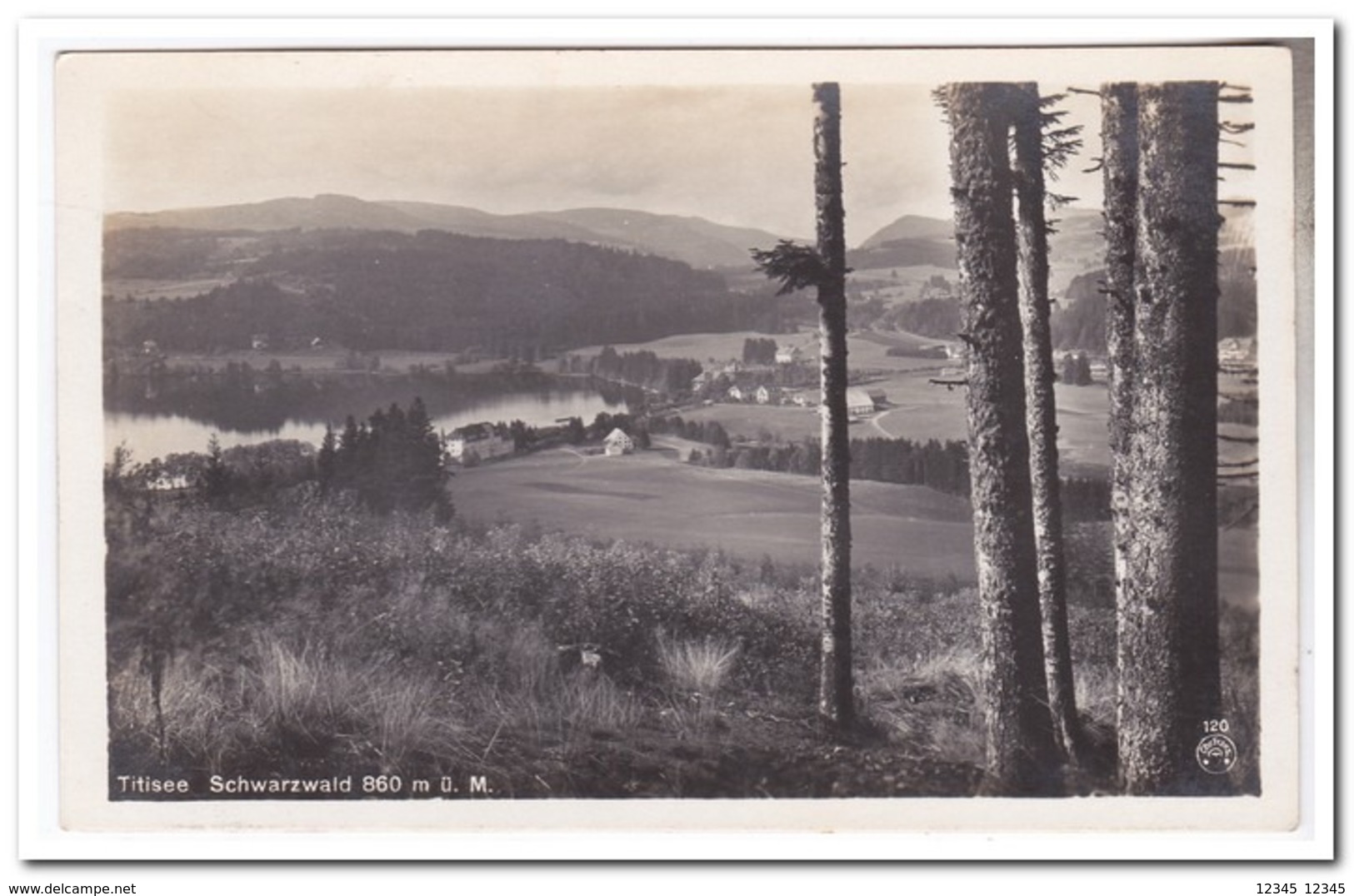 Titisee, Schwarzwald 860 M.ü. M. - Titisee-Neustadt