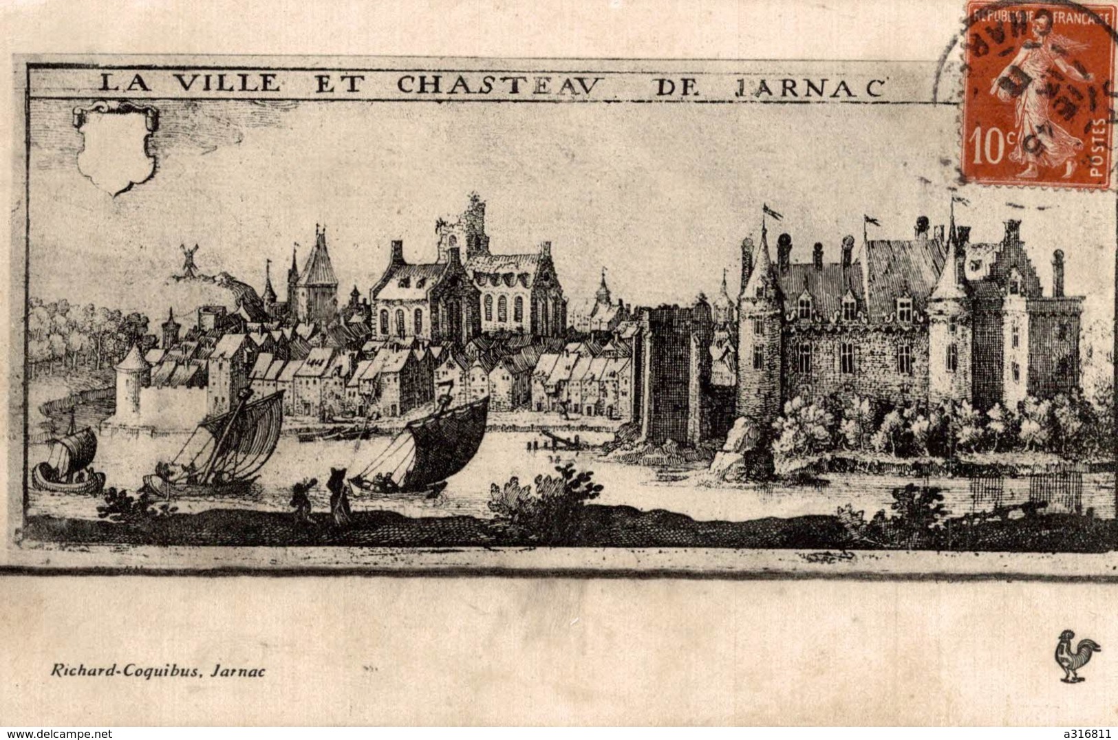 LA VILLE ET CHATEAU DE JARNAC - Jarnac