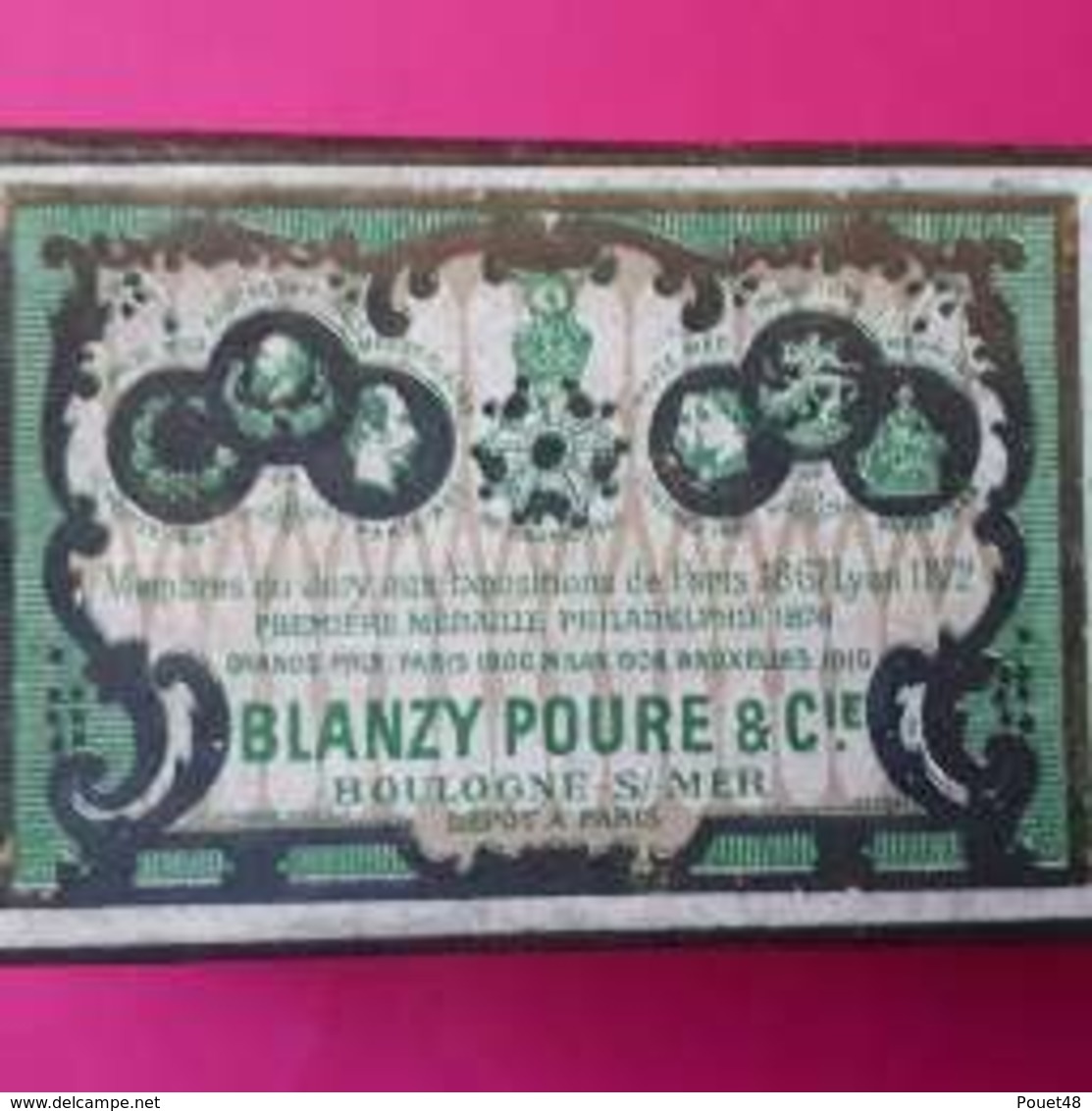 Boite De Plumes BLANZY POURE & Cie - N° 751 F. - Pens