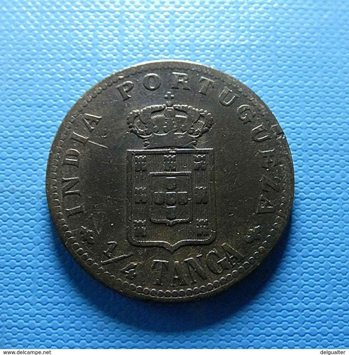 Portuguese India 1/4 Tanga 1901 - Portugal