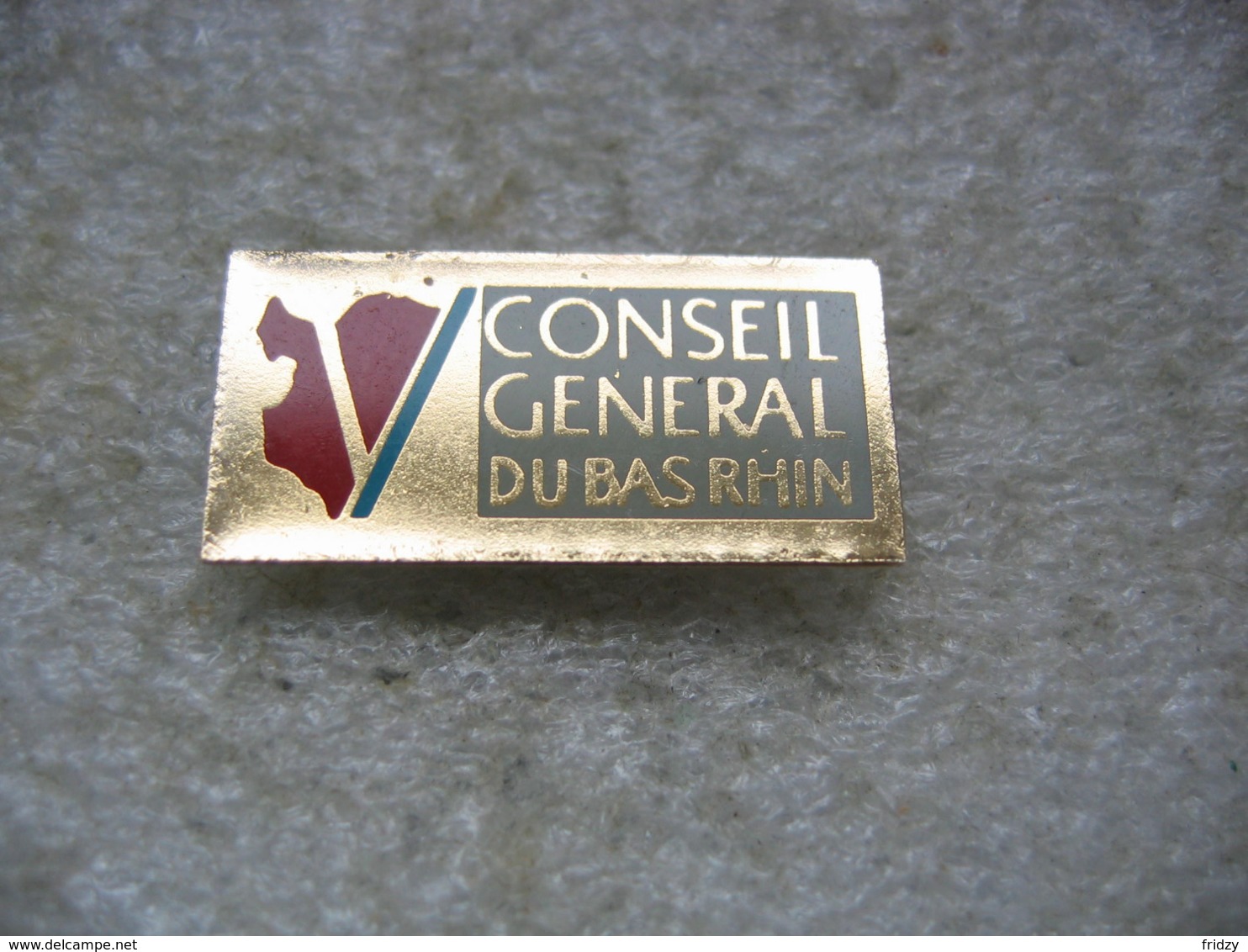 Pin's Du Conseil Général De Bas-Rhin - Administrations