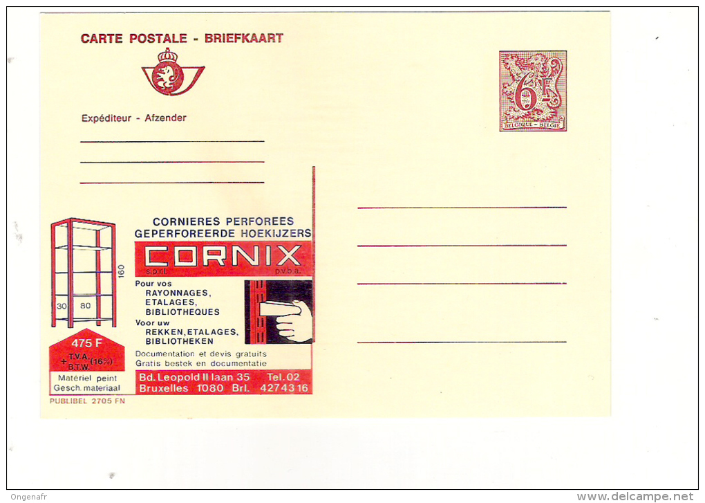 Publibel Neuve N° 2705 (CORNIX) - Publibels