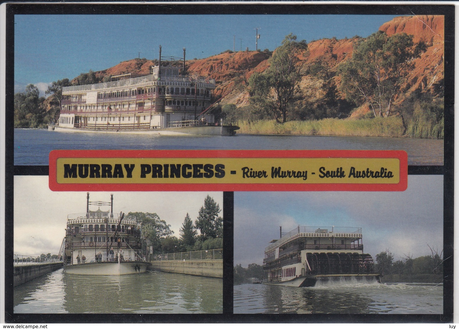 River MURRAY - STERN DRIVEN PADDLE CRUISE VESSEL, Australien River Boat Collection  Nice Stamp - Other & Unclassified