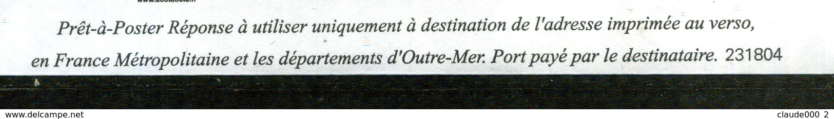 PAP Ciappa MARIANNE L'ENGAGE " CHIENS GUIDES DE L'EST " Port Payé Par 231804 NEUF ** - Prêts-à-poster: Réponse