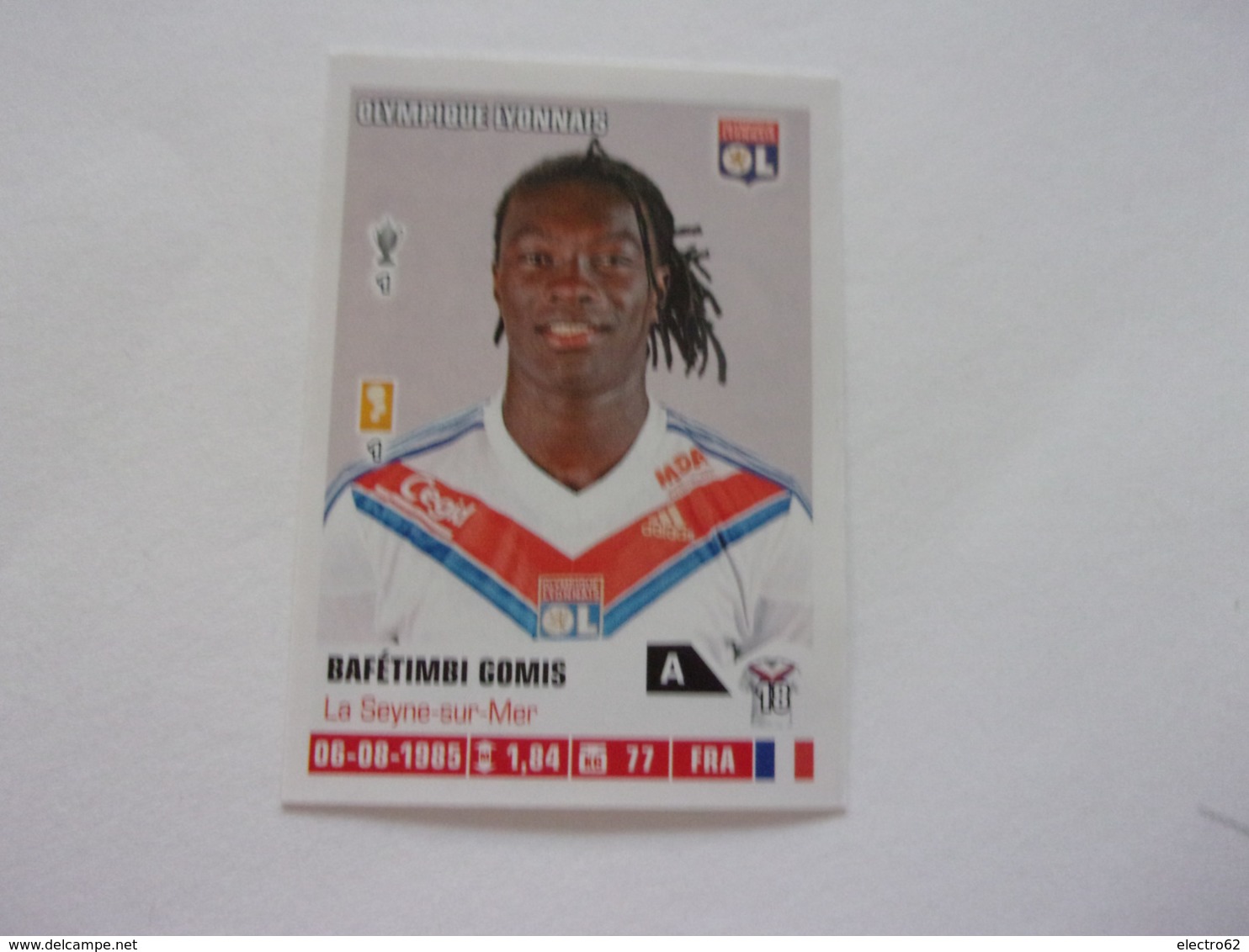 PANINI Foot 2013 -14 N°189 Olympique Lyonnais OL Bafétimbi Gomis Football - Edition Française