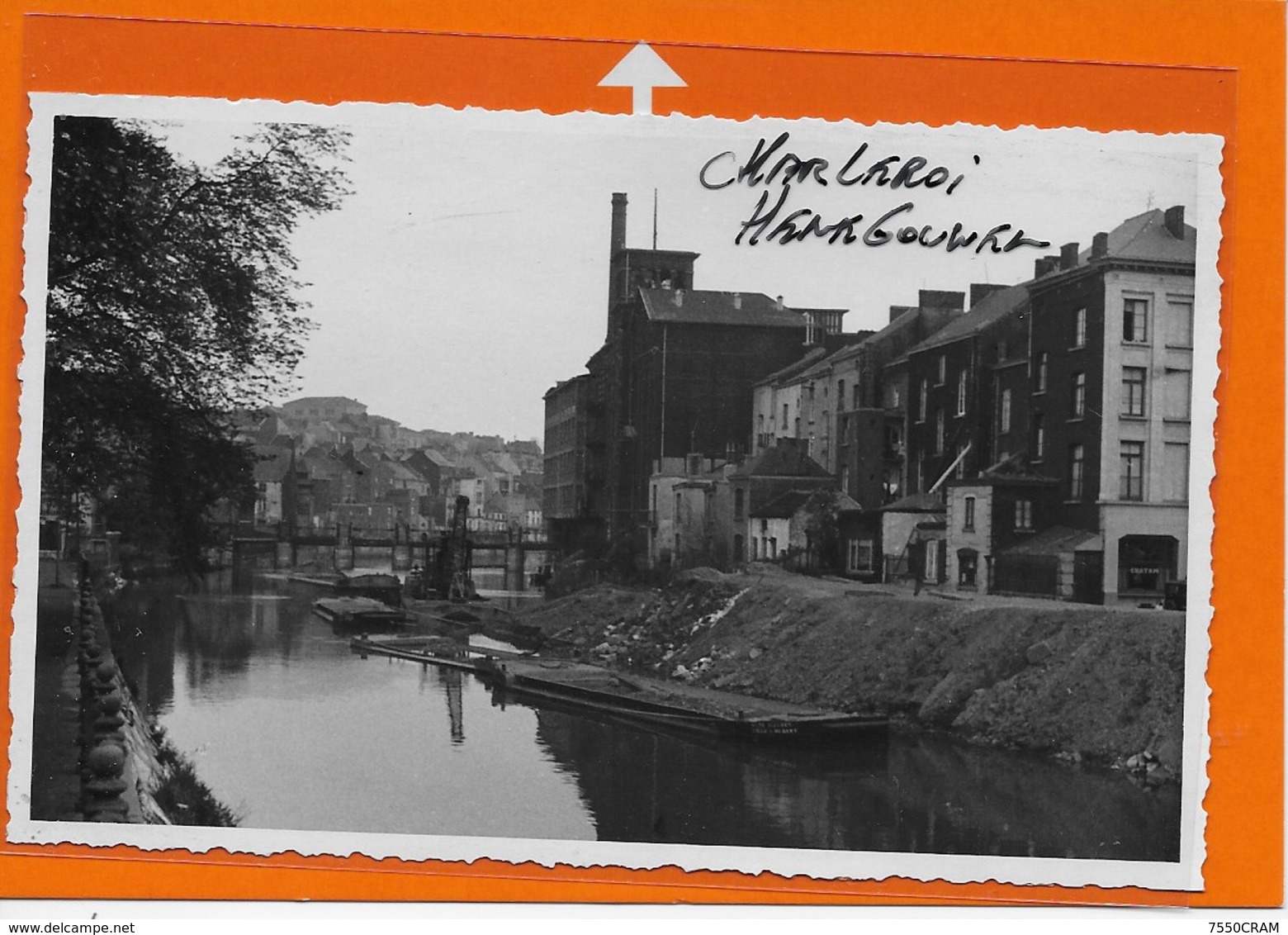 CHARLEROI : FOTOKAART- 1936-VAART-KANAAL-SLUIS - Charleroi