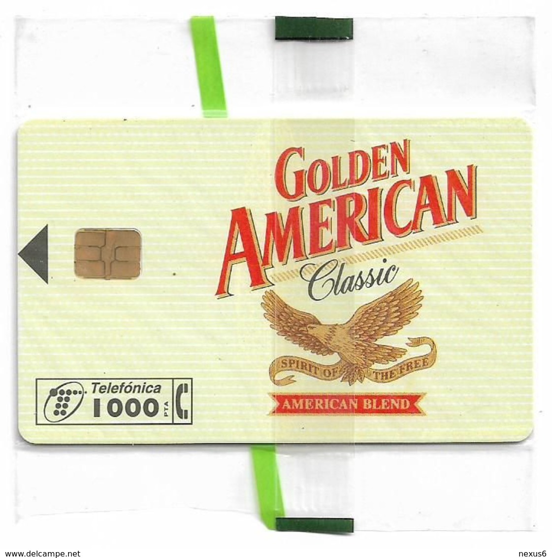 Spain - Telefonica - Golden American IV, P-245 - 03.1997, 7.100ex, NSB - Emissioni Private