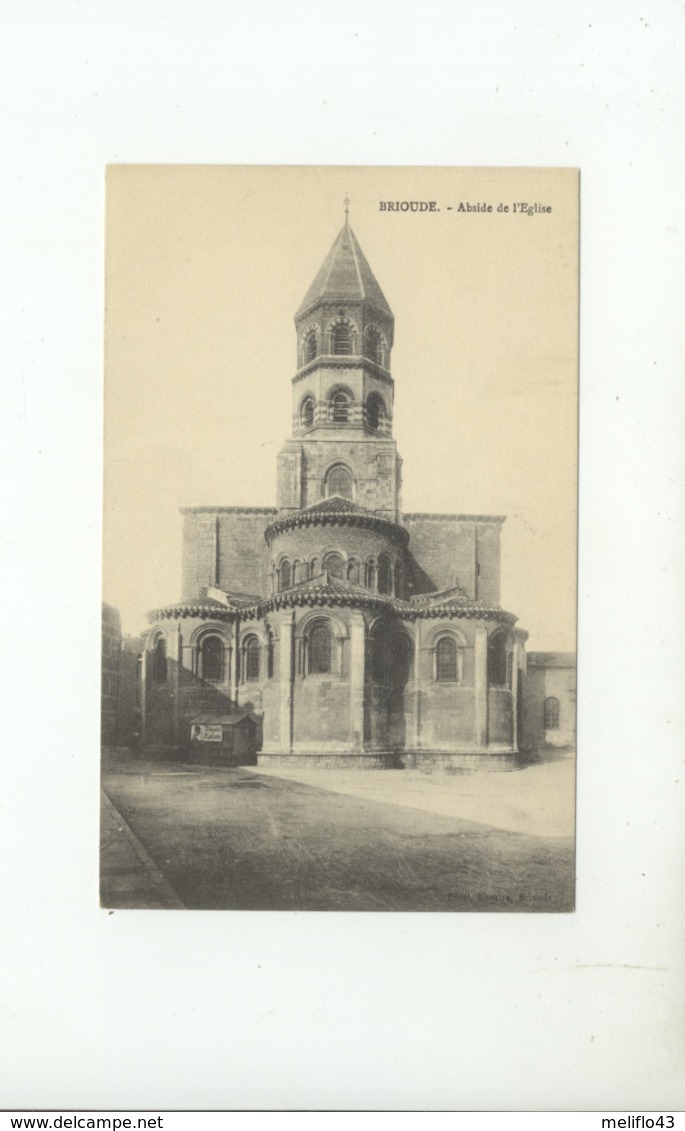 43/CPA - Brioude - Abside De L'Eglise - Brioude