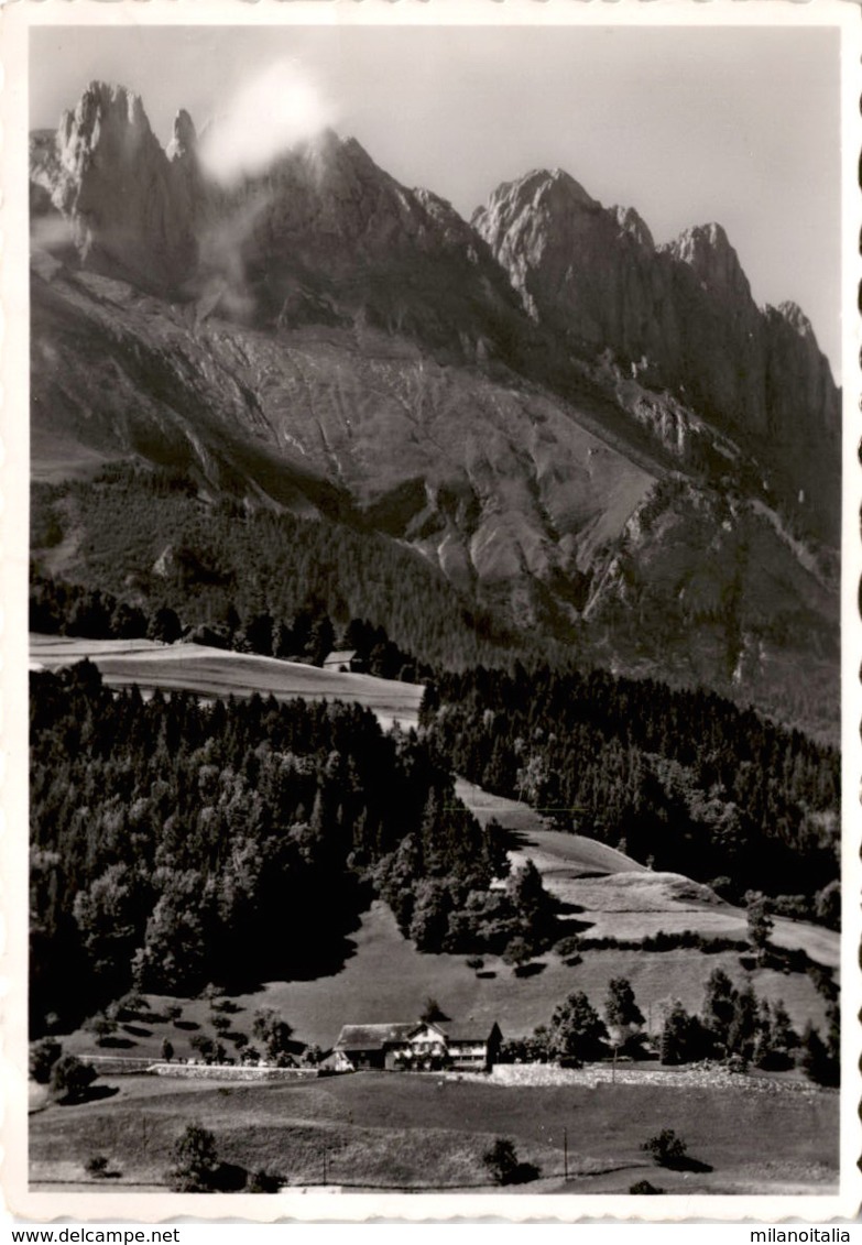 Kur- U. Gasthaus Zollhaus, Gamserberg SG Mit Den Kreuzbergen (665) * 12. X. 1953 - Gams