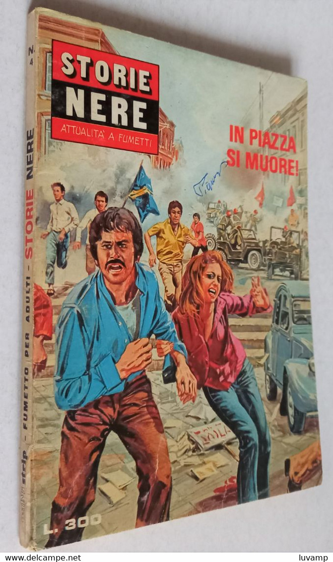 STORIE NERE N. 4 DEL 15 SETTEMBRE 1977 - PUBLISTRIP ( CART 1) - Altri & Non Classificati