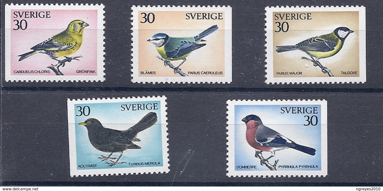 190032021  SUECIA  YVERT   Nº   673/5  **/MNH - Nuevos