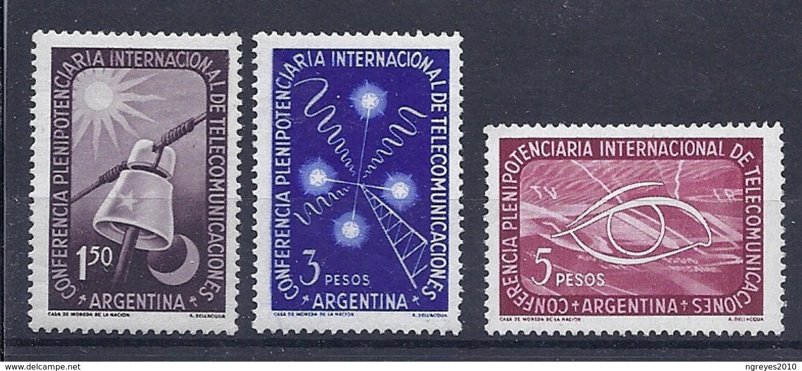 190032025  ARGENTINA  YVERT   Nº   540/2  */MH - Nuevos