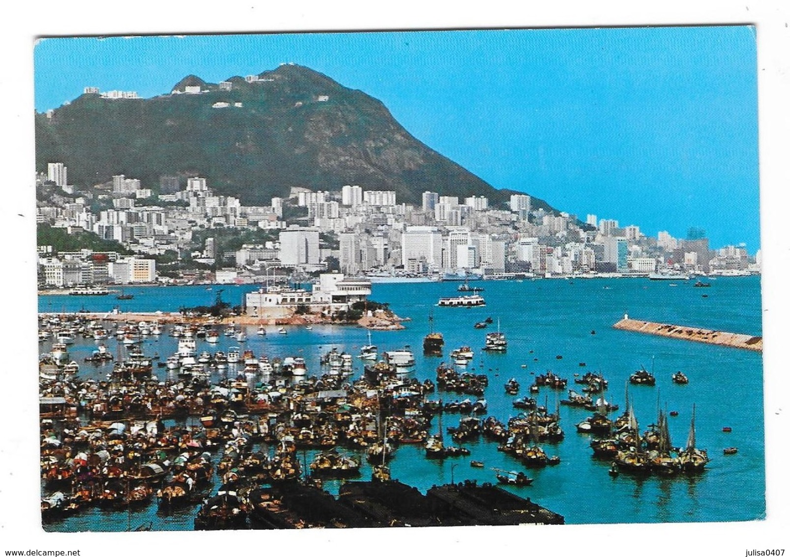 HONG KONG (Chine) Cpsm Vue Du Port - China (Hongkong)