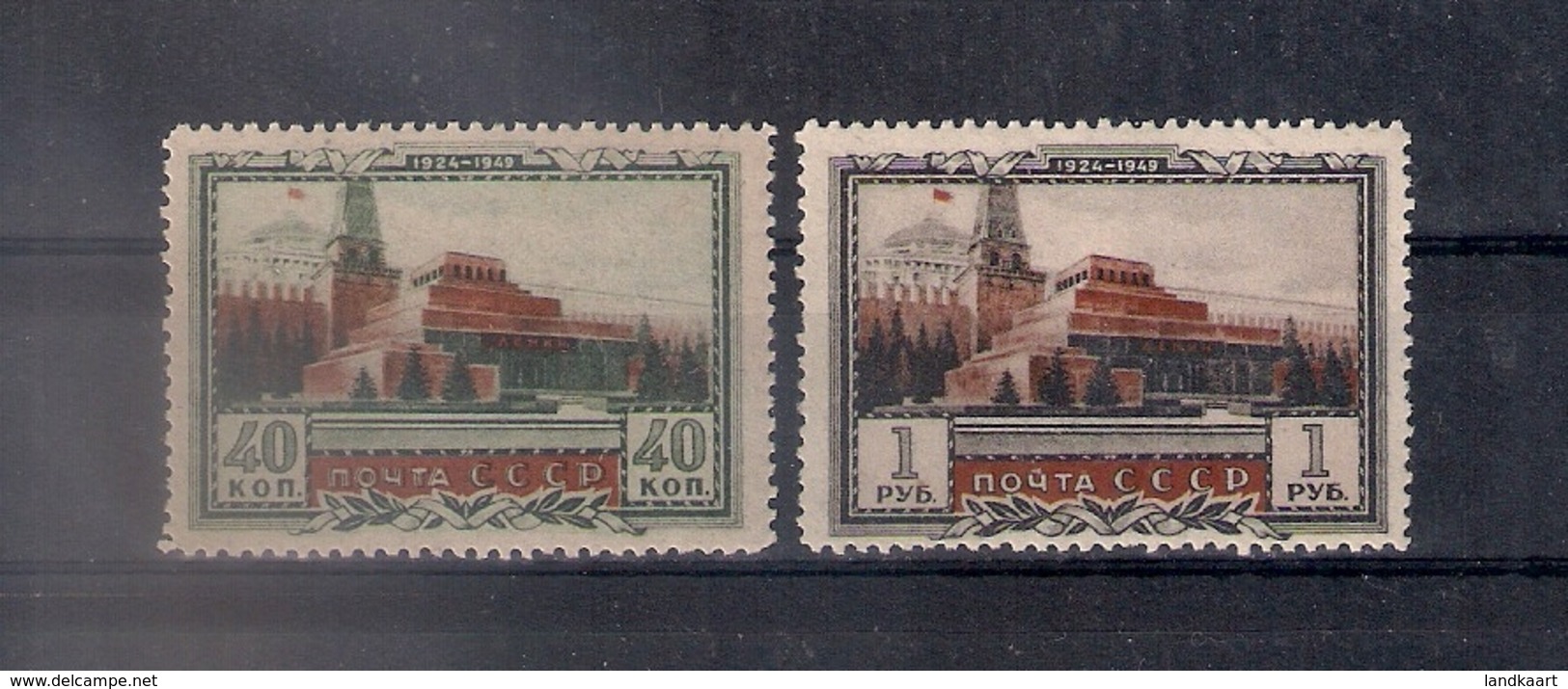 Russia 1949, Michel Nr 1314-15, MLH OG - Ongebruikt