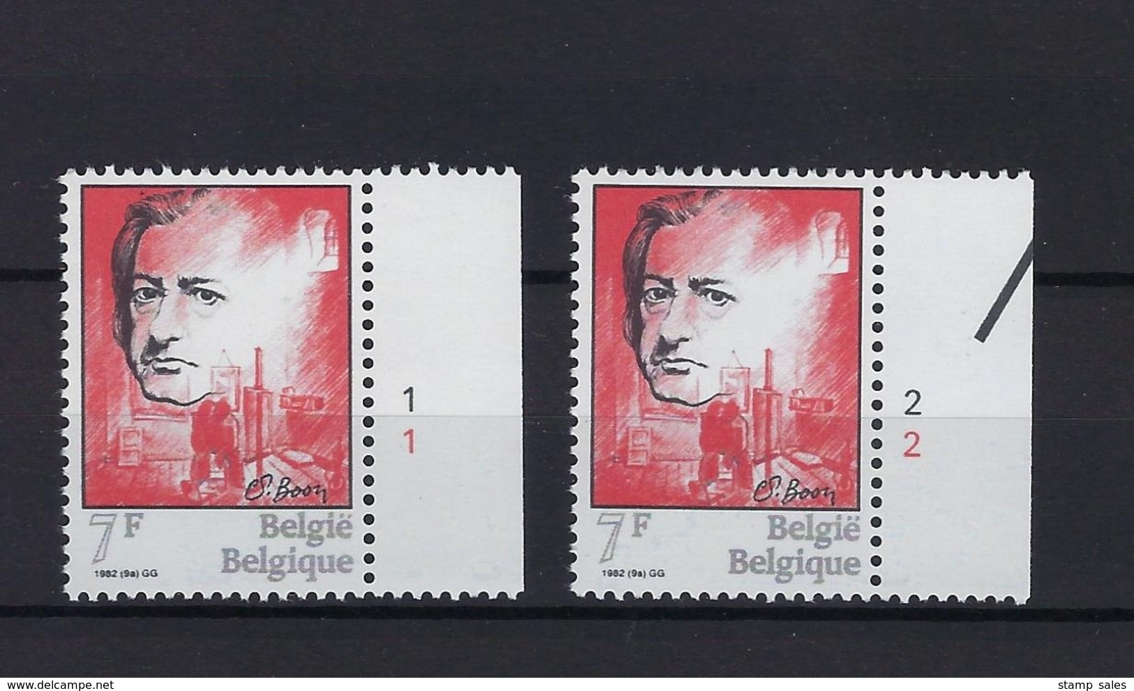 N°2060 (pltn°set) MNH ** POSTFRIS ZONDER SCHARNIER SUPERBE - 1981-1990