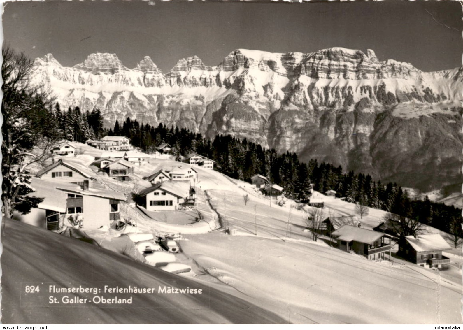 Flumserberg: Ferienhäuser Mätzwiese - St. Galler-Oberland (824) * 11. 2. 1966 - St. Gallen