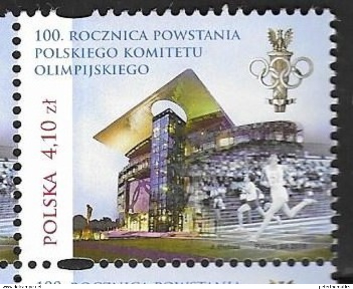 POLAND, 2019, MNH, OLYMPIC GAMES, POLAND OLYMPIC COMMITTEE, 1v - Other & Unclassified