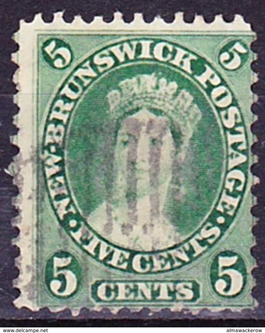2019-0202 New Brunswick 1863 Mi 6b Used O - Used Stamps