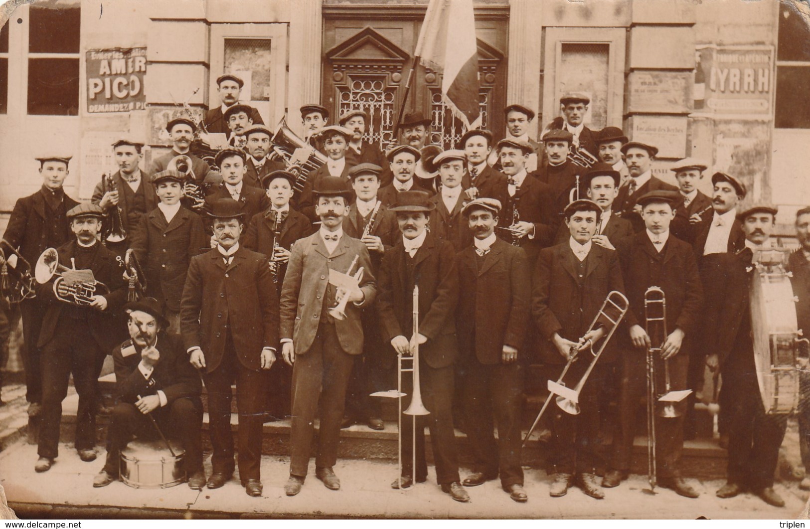 Liffol Le Grand - La Harmonie Industriel - Carte Photo - Musiciens - Liffol Le Grand